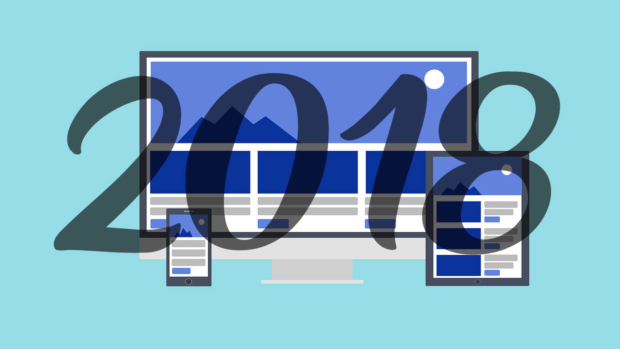 Tendencias en diseño web para 2018